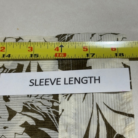 Talbots Women Long Sleeve 100% Cotton ButtonDown Shirt Sz PM Lightweight Coastal - Picture 8 of 9